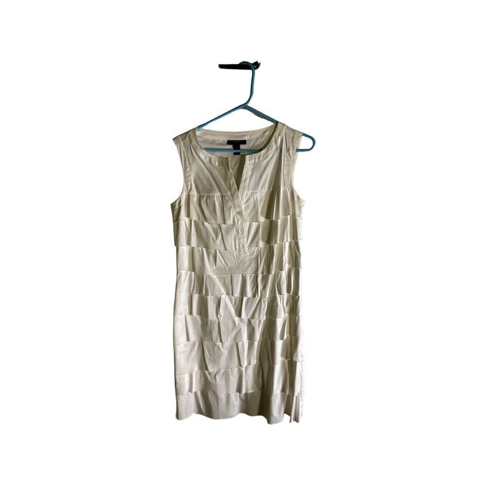 Alfani White Sundress- White- Knee Length- Size 6